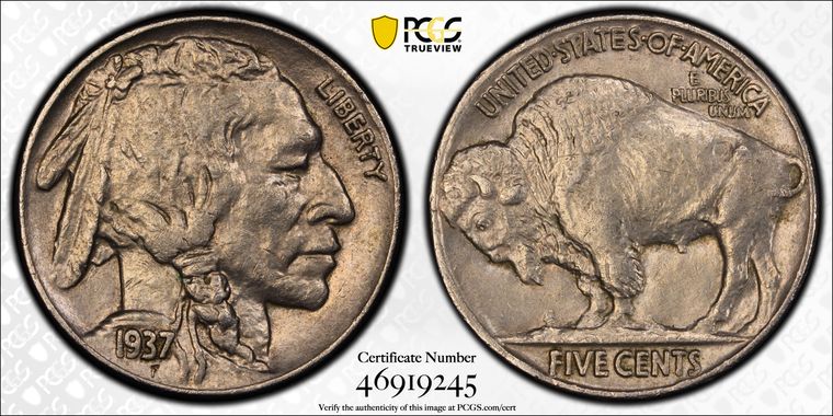 Cert 46919245 - Coin Image