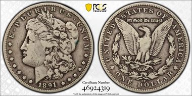 1891-CC $1 F15