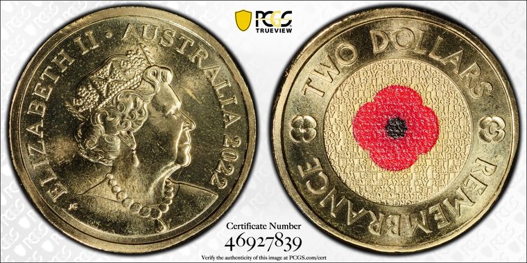 Cert 46927839 - Coin Image