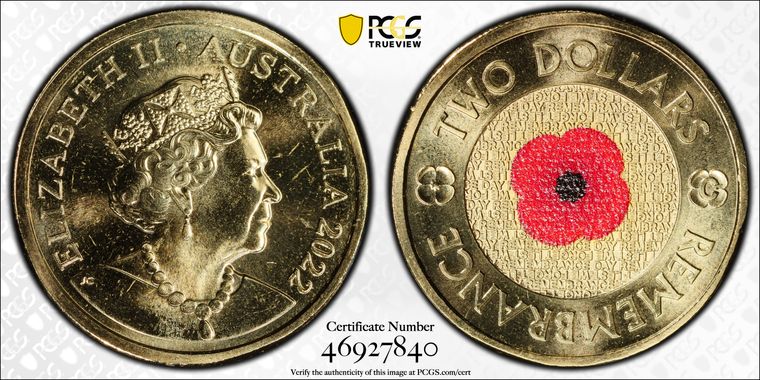 Cert 46927840 - Coin Image