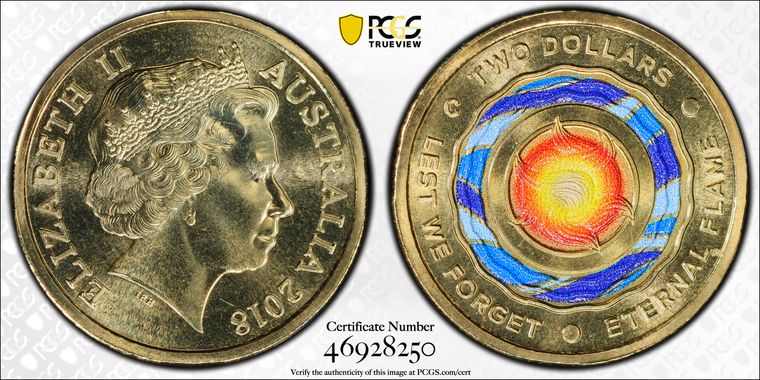 Cert 46928250 - Coin Image