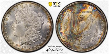1880 $1 MS64