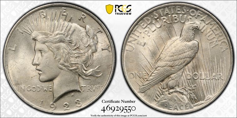 Cert 46929550 - Coin Image