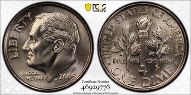 2005-P 10C Satin Finish SP68