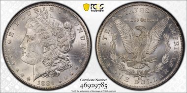 1884-CC $1 GSA Hoard MS62
