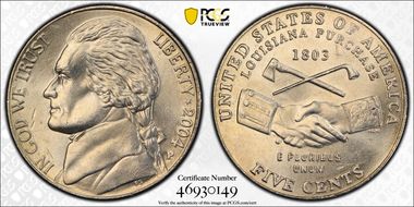 2004-P 5C DDO FS-101 Peace Medal MS64