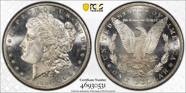 1884-CC $1 MS65+ PL