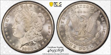 1880-CC $1 MS66+
