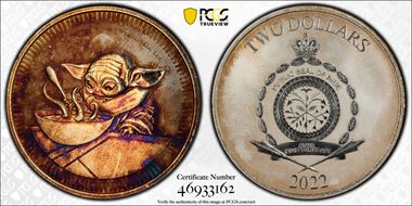 2022 $2 Mandalorian's Grogu N1