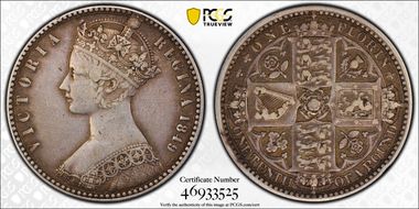 1849 Florin S-3890 VF35
