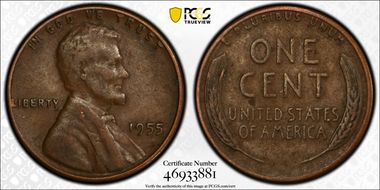 1955 1C VF25BN