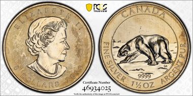 2013 $8 Polar Bear SP58