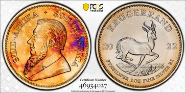 2022 1 Rand Krugerrand Silver N1