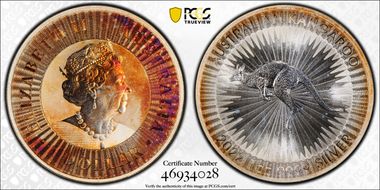 2022-P $1 Kangaroo Ag N1