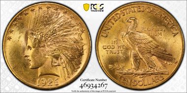 1926 $10 MS63