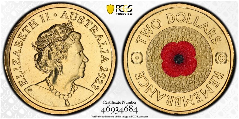 Cert 46934684 - Coin Image