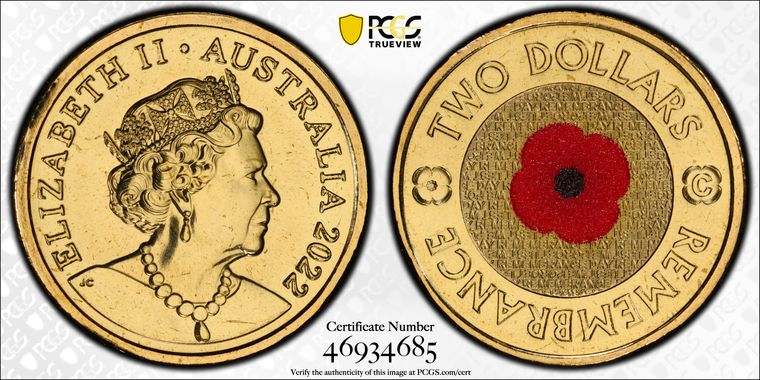 Cert 46934685 - Coin Image