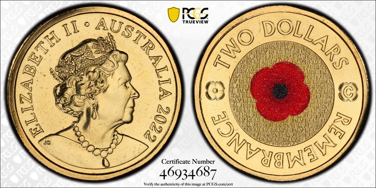 Cert 46934687 - Coin Image