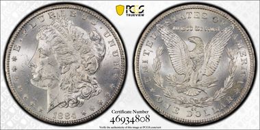 1884-CC $1 MS63