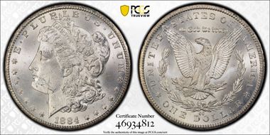 1884-CC $1 MS64