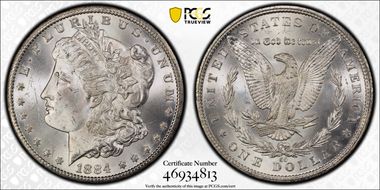 1884-CC $1 MS64