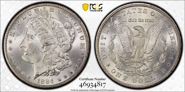 1884-CC $1 MS64