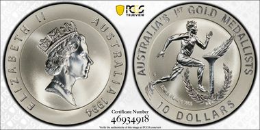 1994 $10 Flack Matte PR69