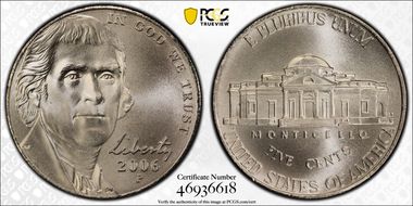 2006-P 5C Monticello Satin Finish SP67FS