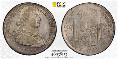 1810-Mo HJ 8 R Calico-1314 Yon-M8-110a AU58