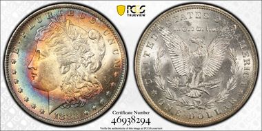 1883-O $1 MS63