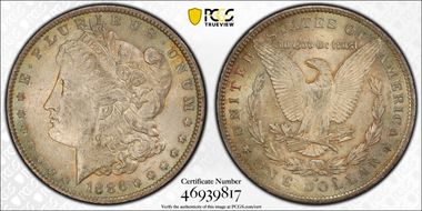 1886-O $1 MS62+