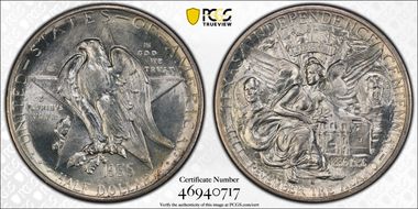 1935-S 50C Texas MS65