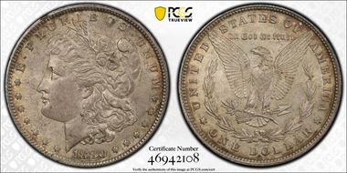 1880 $1 MS62