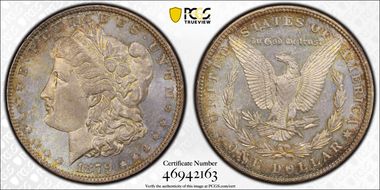 1879 $1 MS63PL