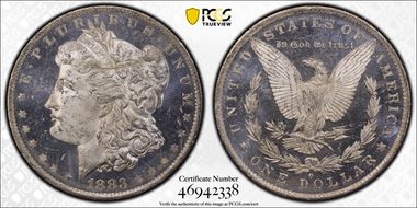 1883-O $1 MS63DMPL