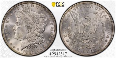 1897 $1 MS65