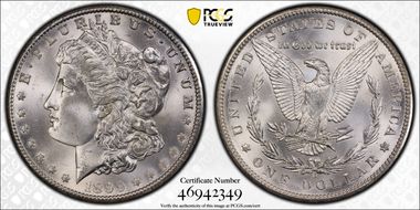 1899-O $1 MS66