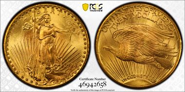 1928 $20 MS66