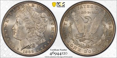 1888-S $1 MS62