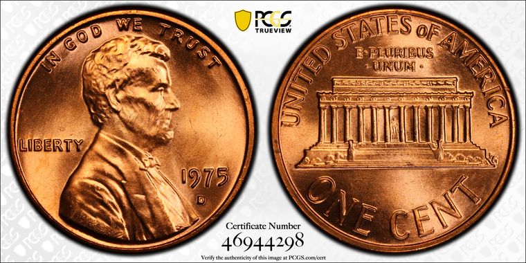 Cert 46944298 - Coin Image