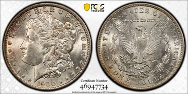 1900-O $1 MS64