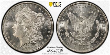1880-S $1 MS64
