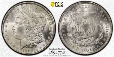1888 $1 MS64