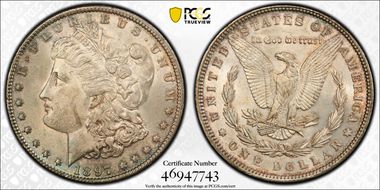 1897 $1 MS62