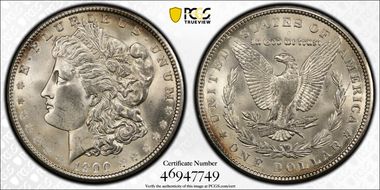 1900 $1 MS64
