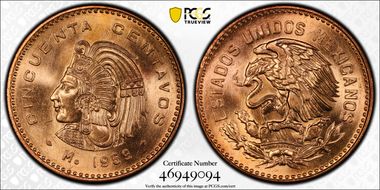 1959-Mo 50C KM-450 MS66RD