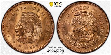 1959-Mo 50C KM-450 MS66RD