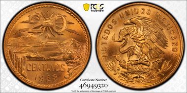 1968-Mo 20C KM-440 MS67RD