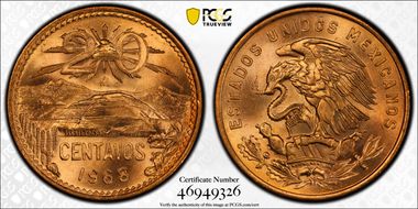 1968-Mo 20C KM-440 MS67RD