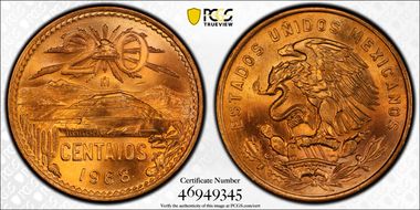 1968-Mo 20C KM-440 MS66RD
